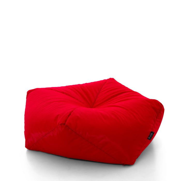 Pouf a forma di Stella in tessuto anitrappo imbottito di polistirolo Made in italy Dim: 70x35 cm