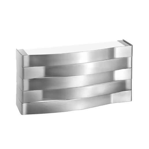 Flutti L32 cm alluminio bucciato - Applique da parete - GIBAS