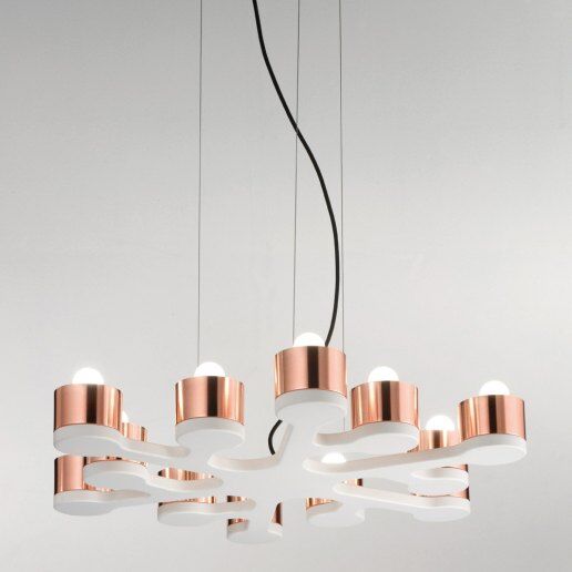 Parmelia sp 18 bco ra tr flu - Lampadario, sospensione - NOIDESIGN