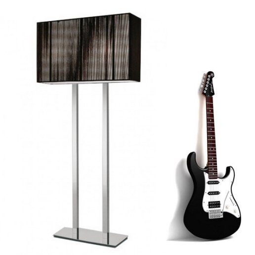 CLAVIUS nero cromo - Lampada da terra - AXO LIGHT