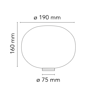 Glo-Ball Basic Zero - lampada da tavolo - Flos