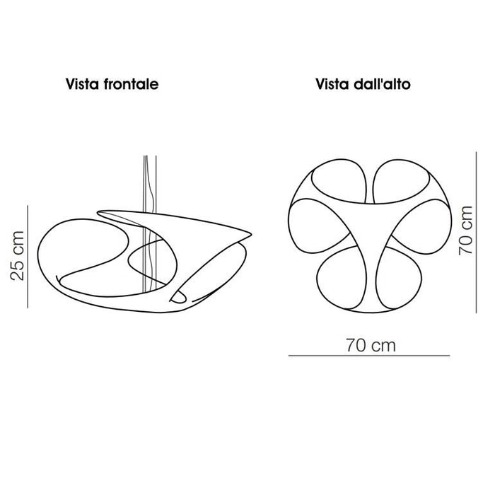 Clover - Lampadario, Sospensione - Kundalini