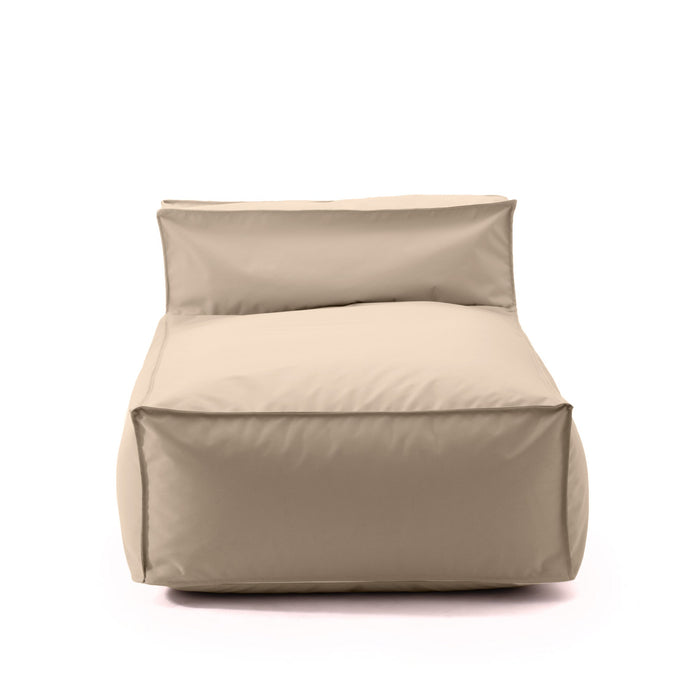 Pouf Letto Deluz per esterno in tessuto poliestere Samba dim: 165x98x65 cm