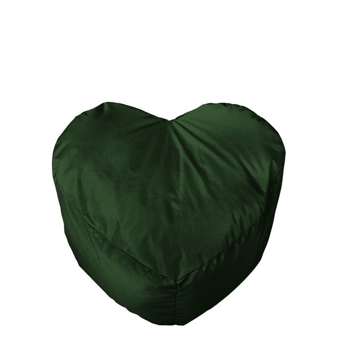 Pouf Cuore Piccolo Jive Tessuto Tecnico Antistrappo Imbottito Dim: 50x30x45 cm - Avalon-