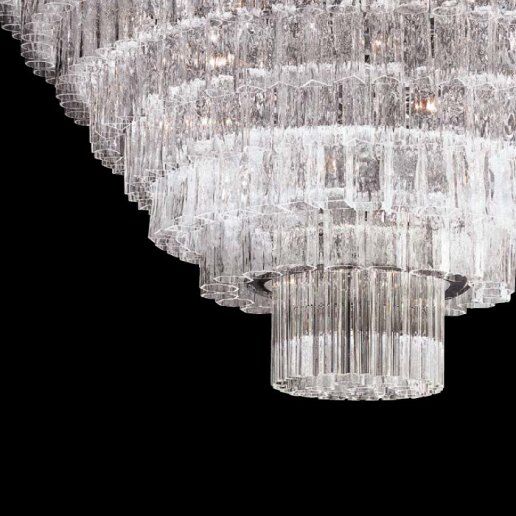 Glace 4121/170 colorato (oro 24 carati) - Lampadario, sospensione - PATRIZIA VOLPATO