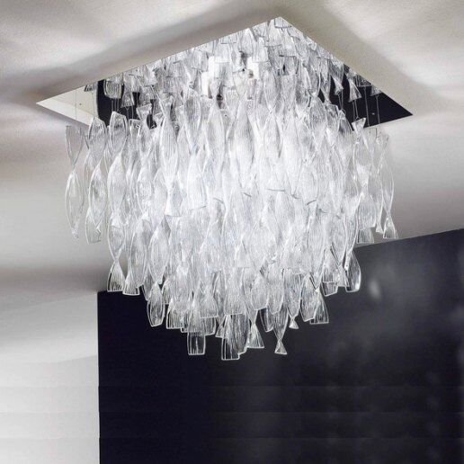 AURA GR cristallo acciaio - Plafoniere da soffitto - AXO LIGHT