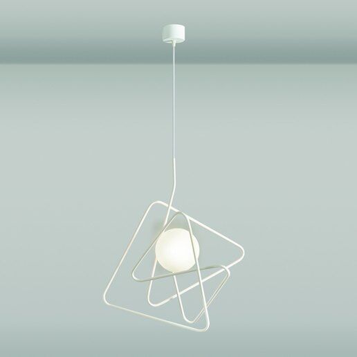 Inciucio bianco sabbia - Lampadario, sospensione - GIBAS — Modaedesign