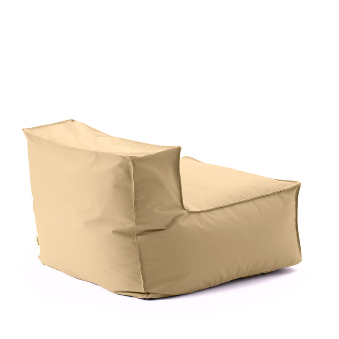 Pouf poltrona 1 posto Deluz per esterno in tessuto poliestere Samba dim: 98x98x65 cm