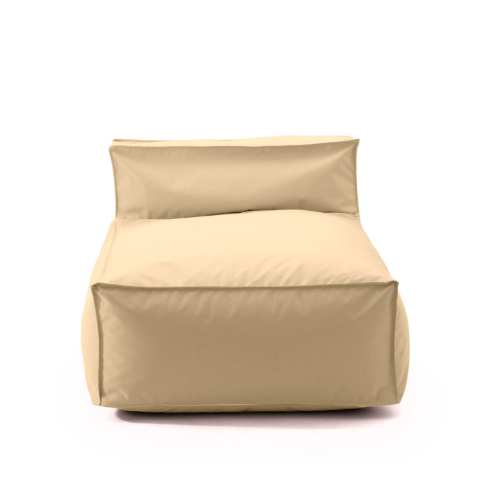 Pouf Letto Deluz per esterno in tessuto poliestere Samba dim: 165x98x65 cm