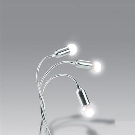 Flessibile 43 cm 3 E14 - Lampada da parete, Applique - E LUCE