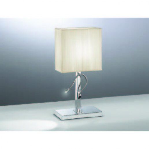 Plisse h 54 cm plisse crema - Lampada da tavolo - ALBANI LIGHTING
