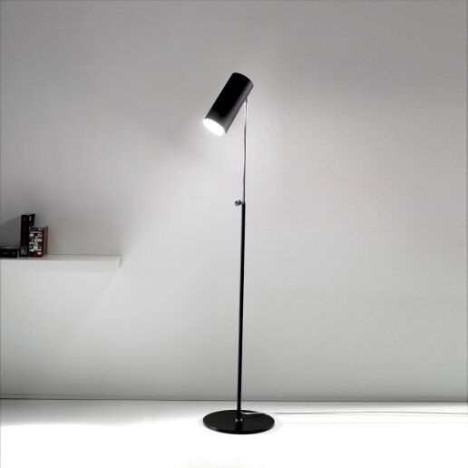 Thevetia beige (nero) - Piantana, Lampada da terra - NOIDESIGN