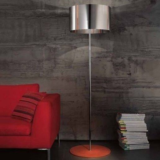 Reflex 180  Arancio – Lampada da terra – LAMPADE ITALIANE