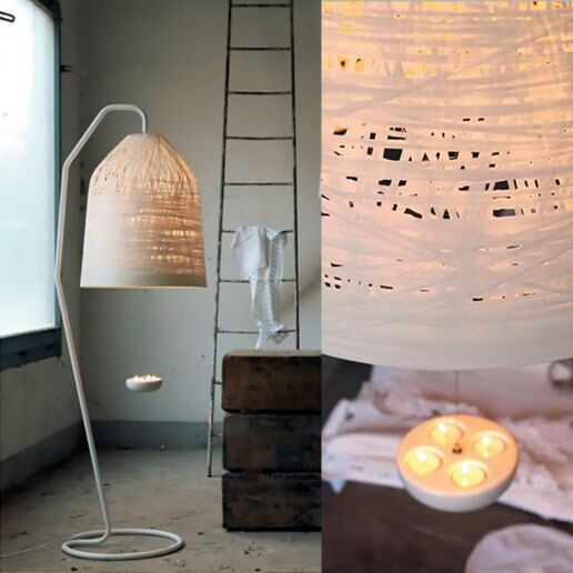 Black out 60 cm - Lampada da terra, Piantana - KARMAN