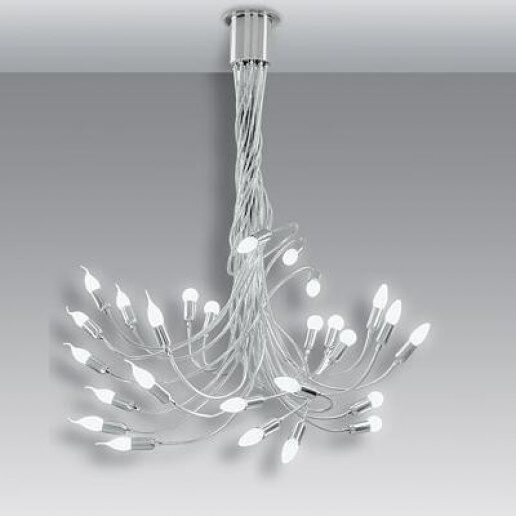 Flessibile 136 cm 26 E14 - Plafoniera - E LUCE