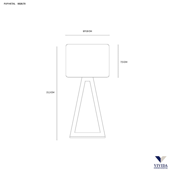 Pup Glass - lampada da tavolo - VIVIDA INTERNATIONAL