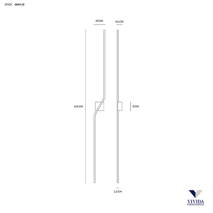 Stick - lampada da parete - VIVIDA INTERNATIONAL