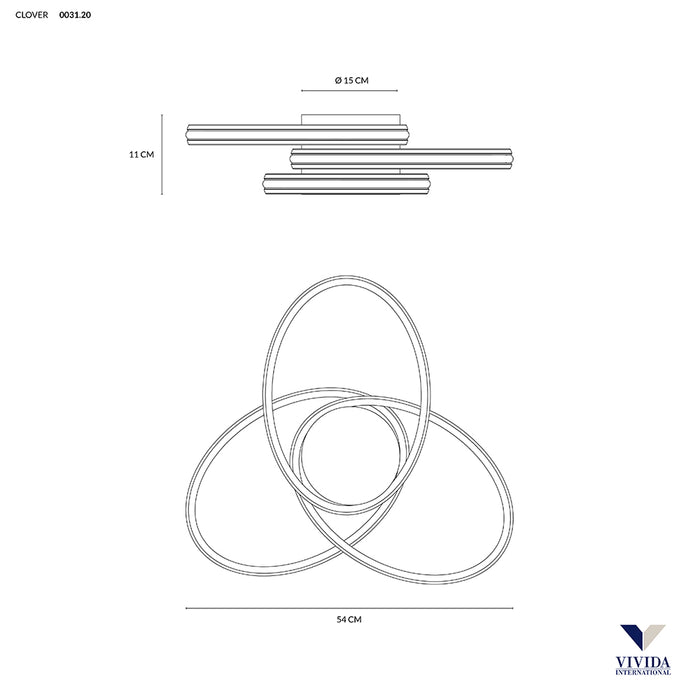 Clover - suspension lamp - VIVIDA INTERNATIONAL