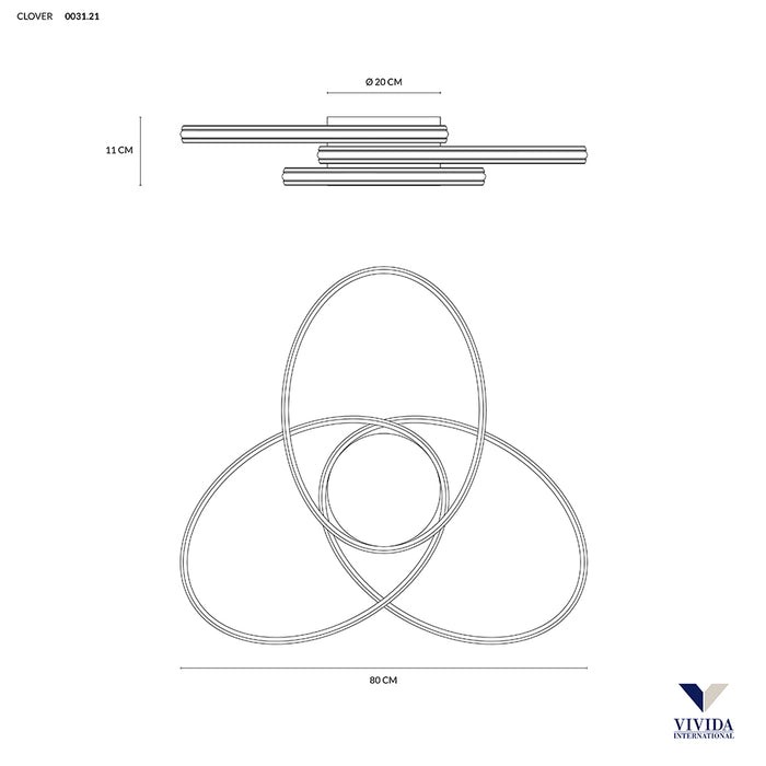 Clover - suspension lamp - VIVIDA INTERNATIONAL