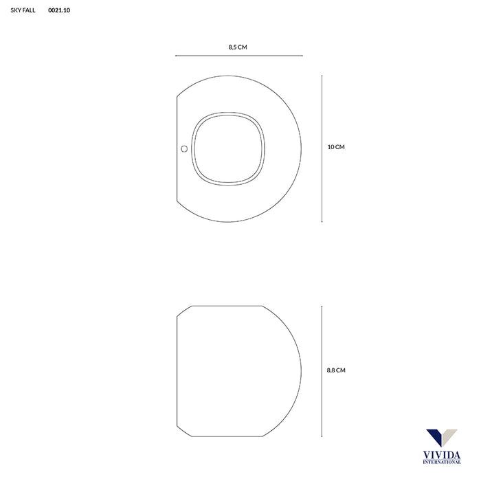 Sky Falls Lens - lampade da parete - VIVIDA INTERNATIONAL