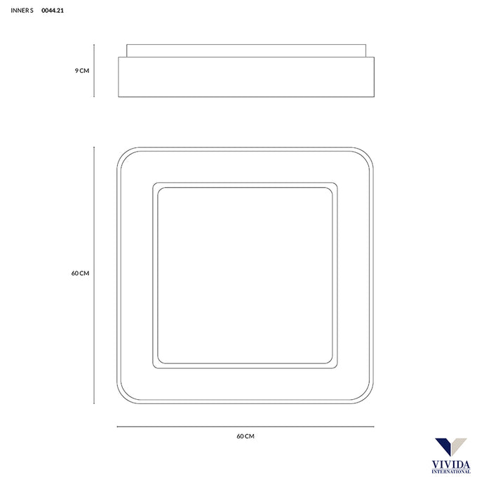 Inner S - lampada da soffitto - VIVIDA INTERNATIONAL