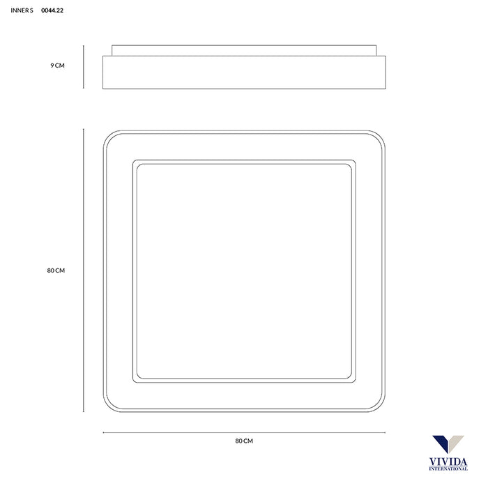 Inner S - lampada da soffitto - VIVIDA INTERNATIONAL