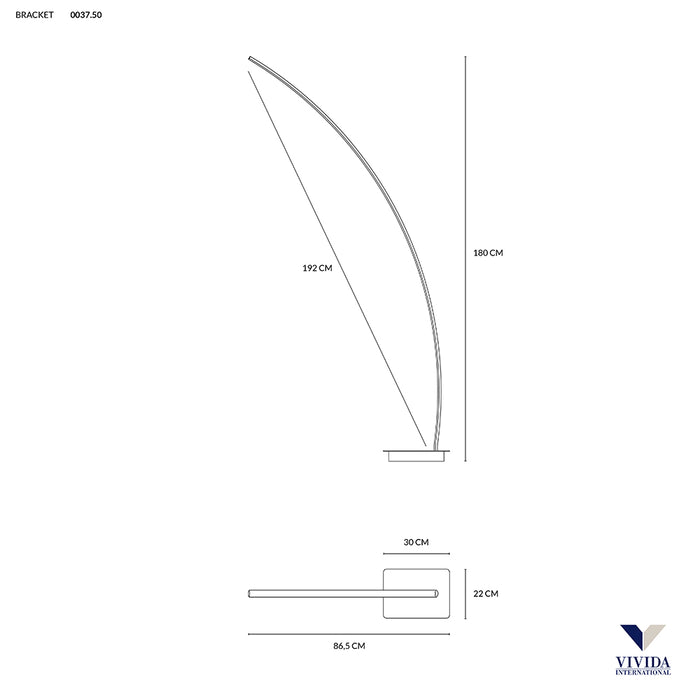 Bracket - Lampada da terra - VIVIDA INTERNATIONAL