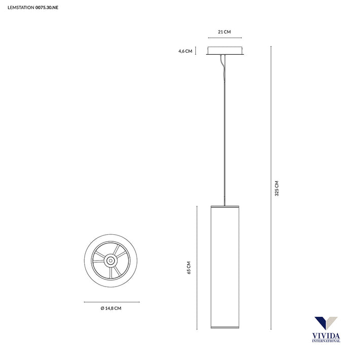 Lemstation - lampada a sospensione - VIVIDA INTERNATIONAL