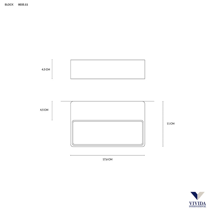 Block - lampada da parete - VIVIDA INTERNATIONAL
