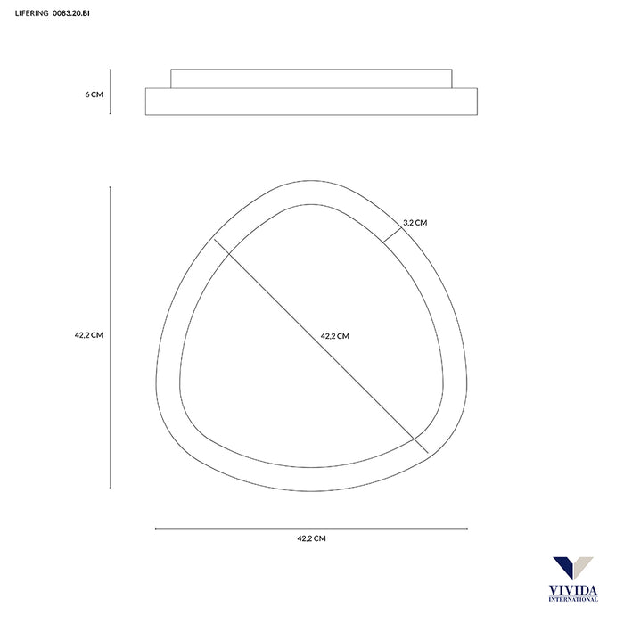 Lifering - lampada da soffitto - VIVIDA INTERNATIONAL