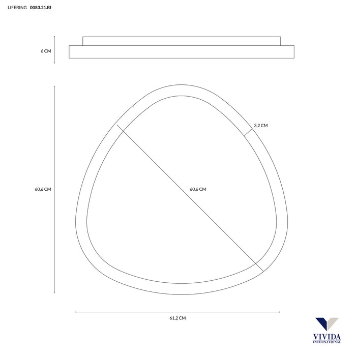 Lifering - lampada da soffitto - VIVIDA INTERNATIONAL