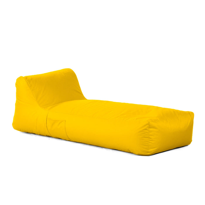 Pouf Lettino Gaia in tessuto Samba per esterno e per interno dim 190x80 cm