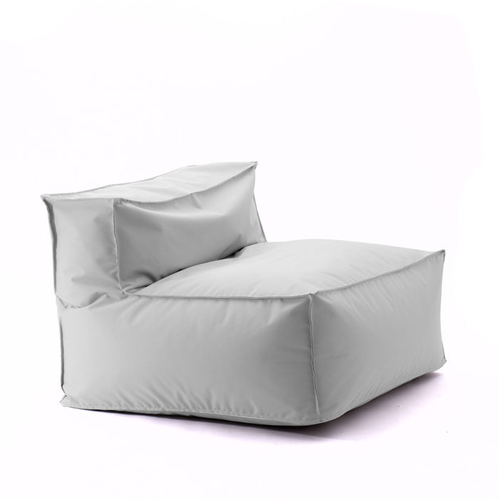 Pouf poltrona 1 posto Deluz per esterno in tessuto poliestere Samba dim: 98x98x65 cm