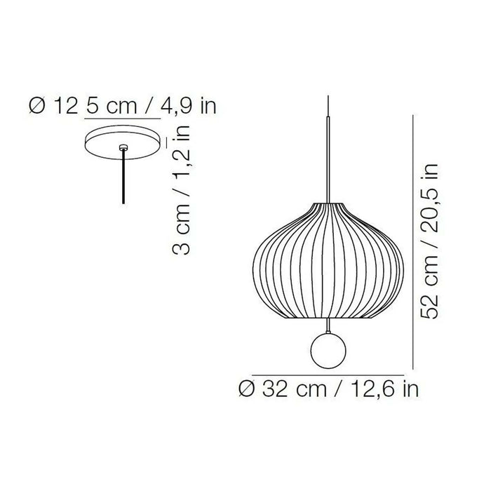 Lilli - Lampadario, sospensione - Kundalini