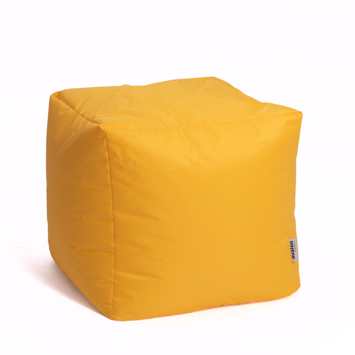 Avalon Pouf Poltrona Cubo Jive Made in Italy di dimensioni 50x50x H 45 cm