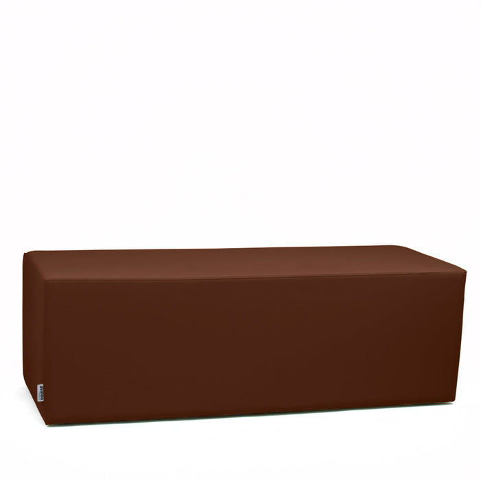 Avalon Pouf Rigido Rettangolo Similpelle Mamba Trendy Larg. 150 cm, Prof. 45 cm, Alt. 43 cm