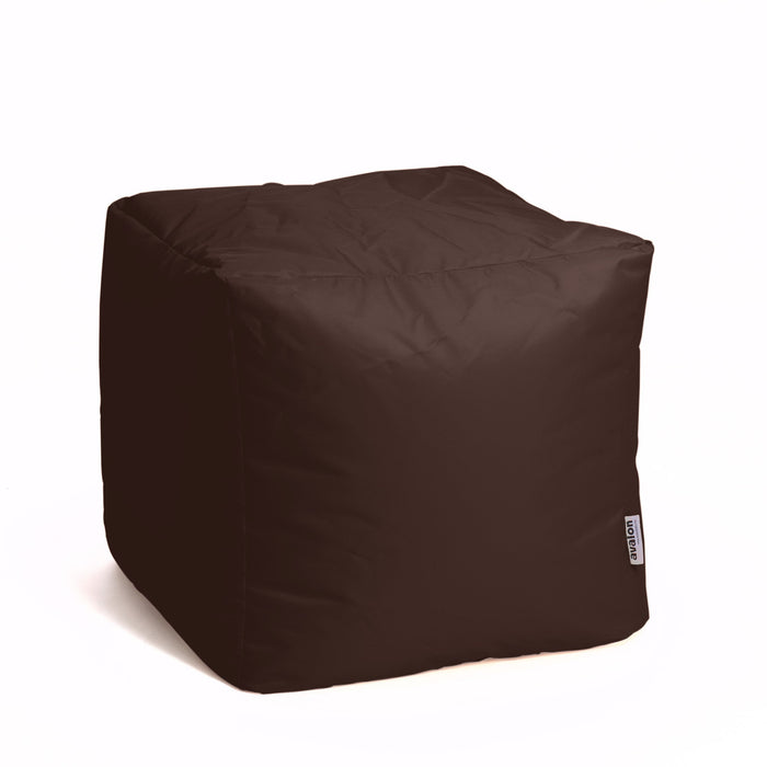 Avalon Pouf Poltrona Cubo Jive Made in Italy di dimensioni 50x50x H 45 cm