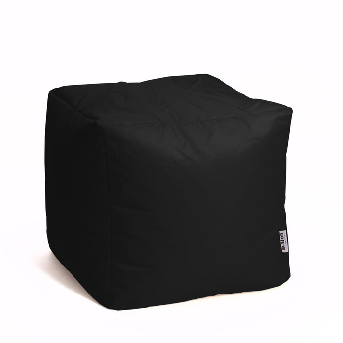 Avalon Pouf Poltrona Cubo Jive Made in Italy di dimensioni 50x50x H 45 cm