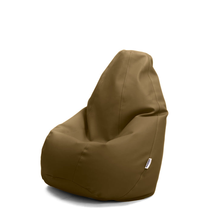 Pouf Poltrona Sacco per bambini BAG Similpelle Mamba dim. 56x76 cm - P —  Modaedesign