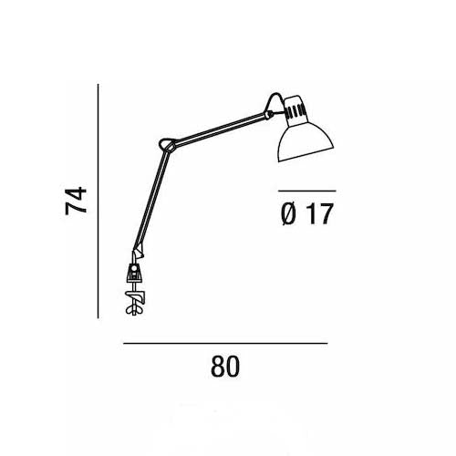 Arc - Lampade da scrivania da tavolo - Perenz