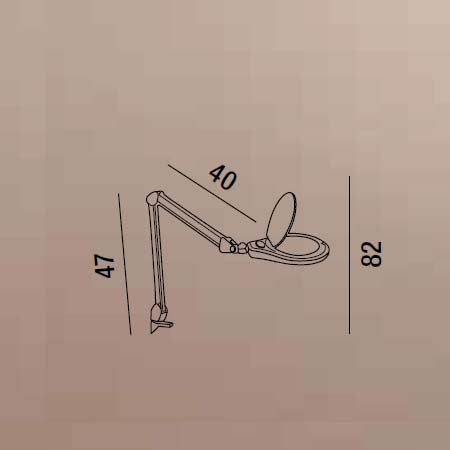 Close - Lampada da Terra - Perenz