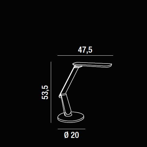 Mood - Lampada da Tavolo - Perenz