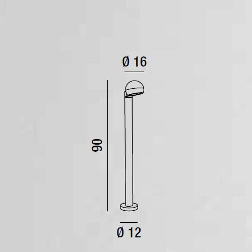 Helmet - Palo per Esterno - Perenz