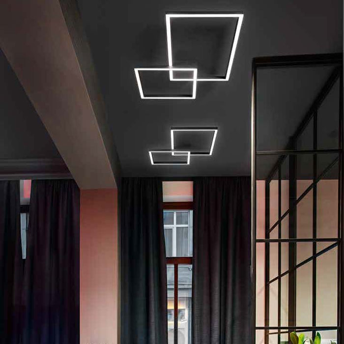 Cross - Plafoniera da Soffitto - Perenz