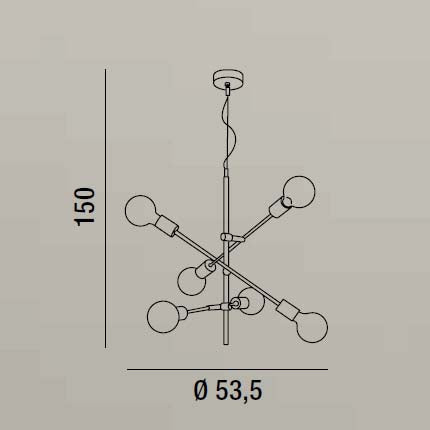 Vector - Lampada a Sospensione - Perenz