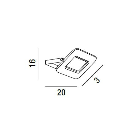 Pad - Faro Da Esterno - Perenz