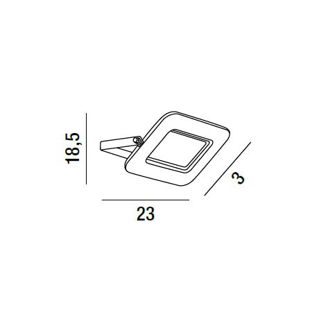 Pad - Faro Da Esterno - Perenz