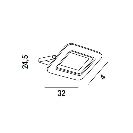 Pad - Faro Da Esterno - Perenz