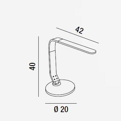 Leg - Lampada da Tavolo - Perenz