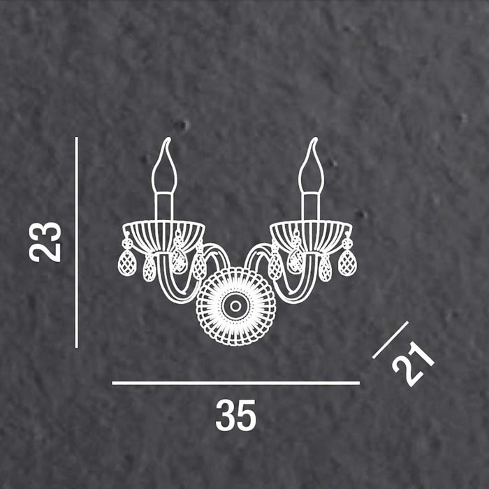 Venezia - Applique da parete - Perenz